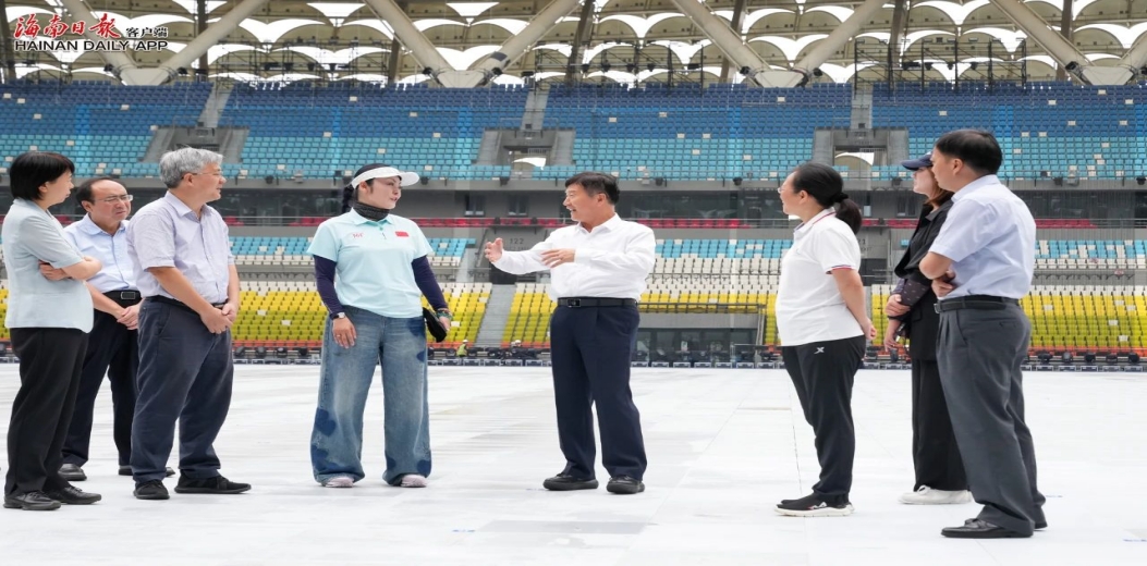 刘小明在三亚市调研第十二届全国少数民族传统体育运动会筹备情况