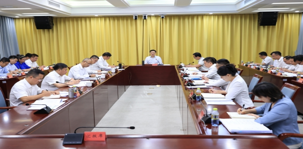 市委召开专题会议 研究部署持续深化中央、省委巡视反馈意见整改和以案促改促治工作